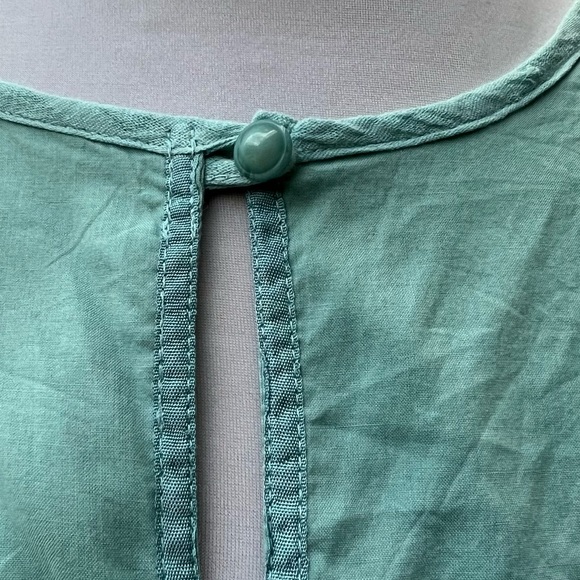 Ella Moss Medium M Short SleevesStyle# gz 5157 Blue - Picture 6 of 9